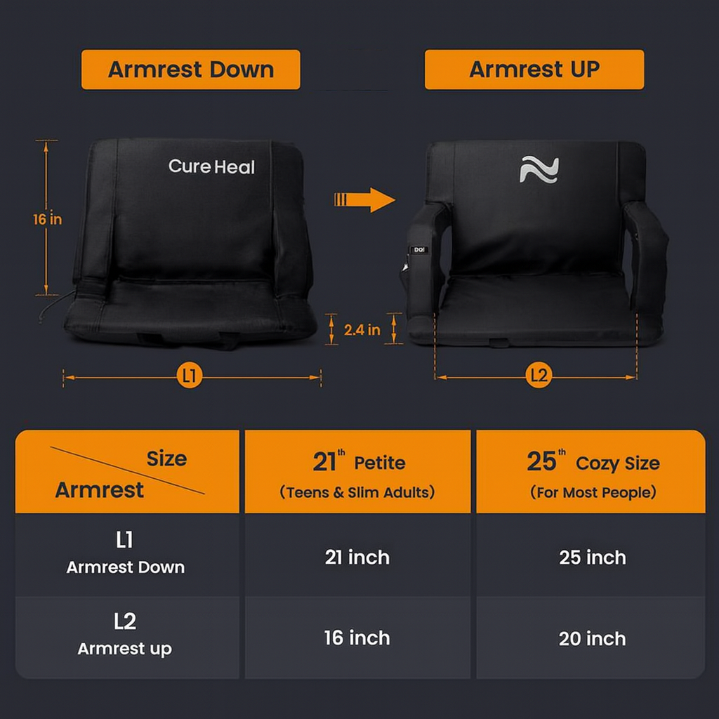 CureHeal Premium Heated Chair